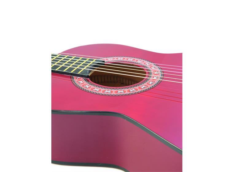 Dimavery AC-303 Classic Guitar 1/2, red